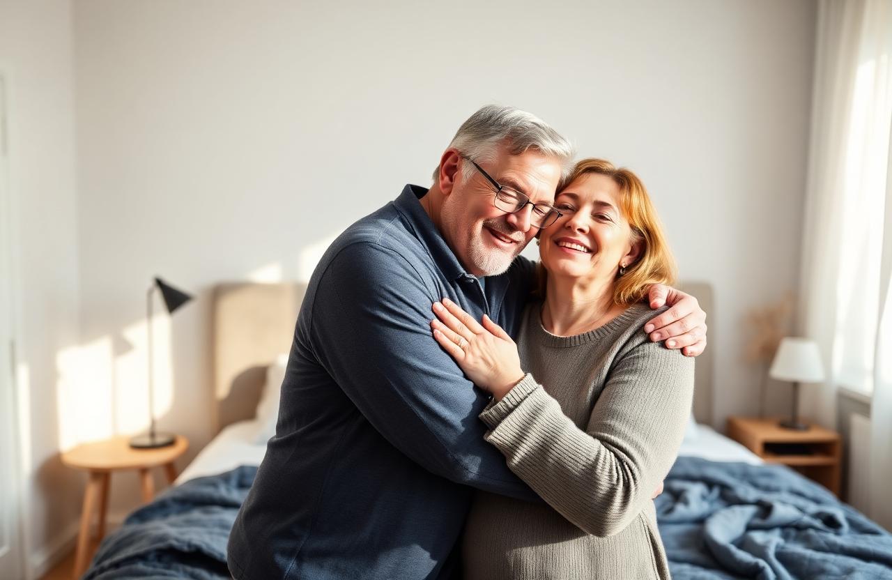 A happy Norwegian couple after using MANERGY Male Enhancement